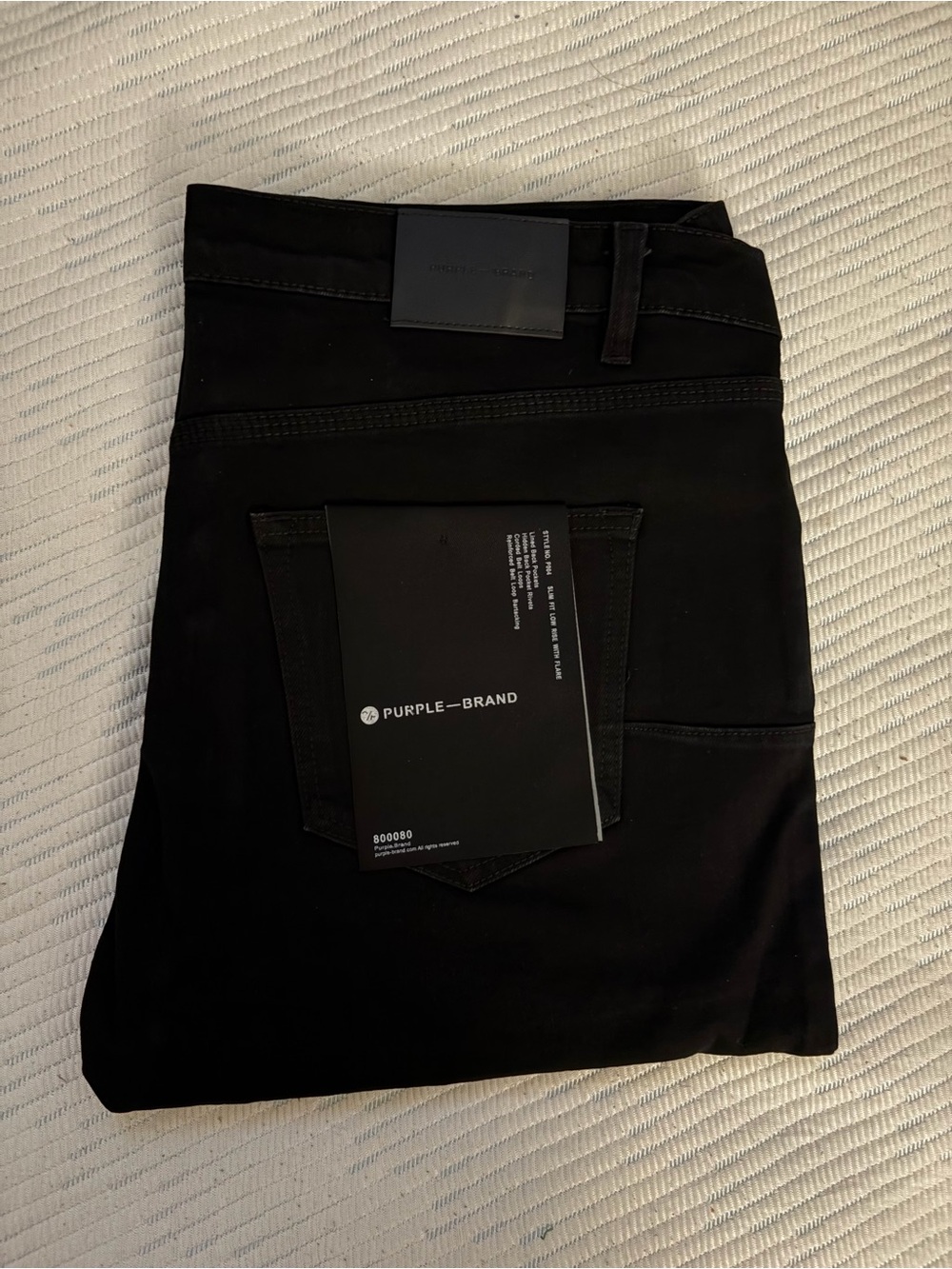 Purple Brand Men's Black Jeans